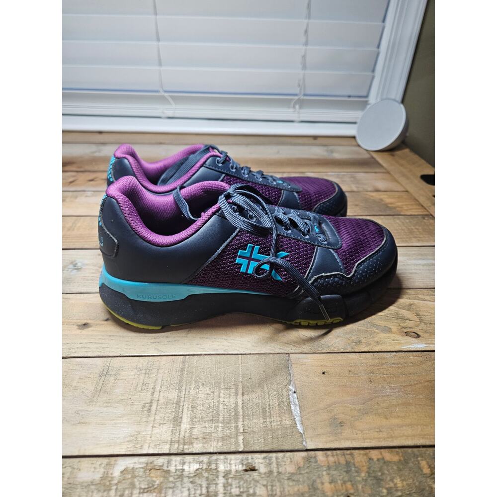 Kuru Womens Quantum 2 Electric Grape/Midnight Blue 8.5 Wide - Picture 3 of 8